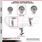 Service Caster Tool Box Caster Wheel Set 5'' Semi Steel Cast Iron Swivel Casters, 4PK TOOL-SCC-20S520-SSB-TLB-2-R-2 - alternate 2